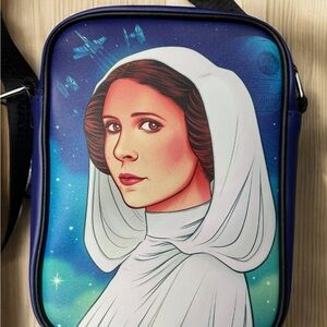Star Wars Blue and Black Crossbody Bag